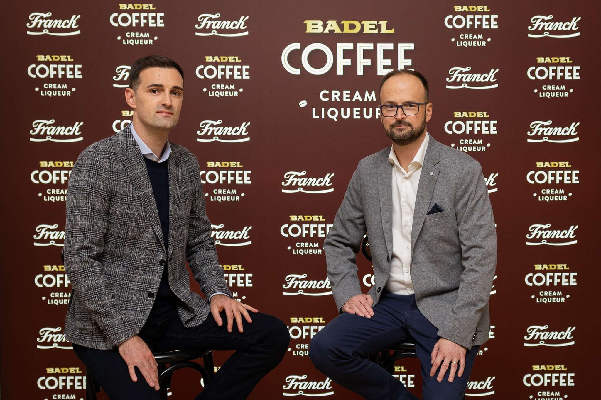 BADEL COFFEE KREM LIKER: U mjesecu u kojem obilježavamo Svjetski dan kave Badel 1862 predstavio novi premium liker Lovro Vučković i Zvonimir Seki/ Foto: Promo
