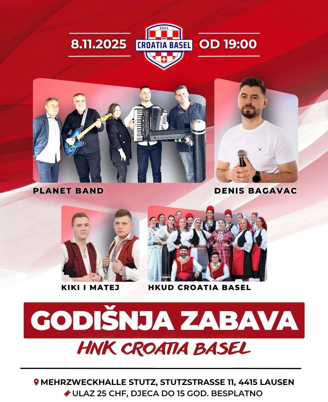 JESEN U BASELU: Hrvate čekaju dvije velike zabave – bit će veselo! JESEN U BASELU: Hrvate čekaju dvije velike zabave – bit će veselo!