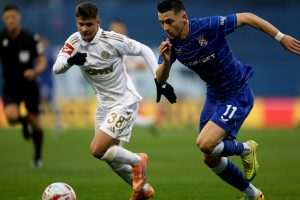 Susret 16. kola hrvatskog nogometnog prvenstva Dinamo - Hajduk/ Foto: Hina