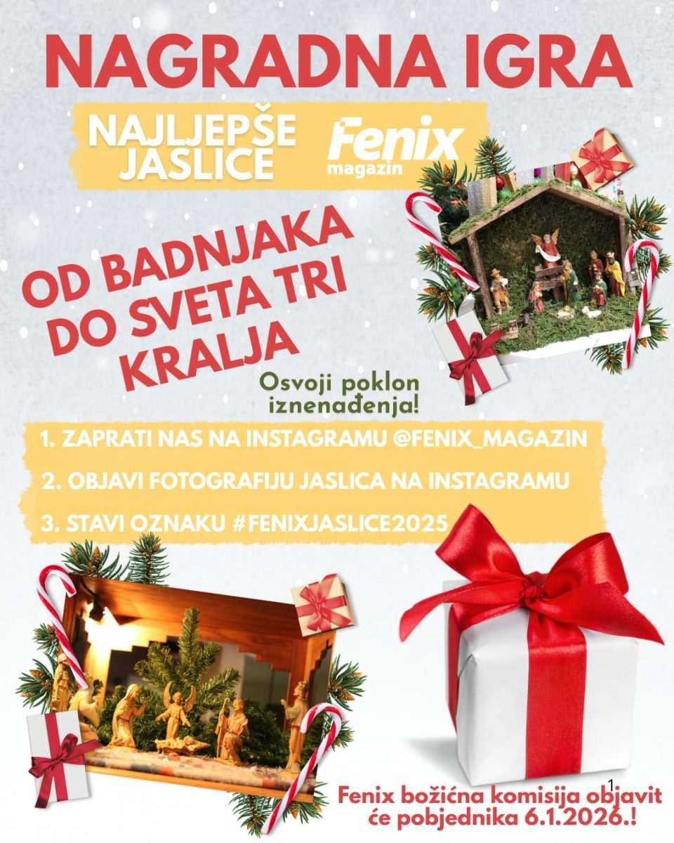 OD BADNJAKA DO SVETA TRI KRALJA: Fenix-magazin bira najljepše božićne jaslice – šaljite nam fotografije OD BADNJAKA DO SVETA TRI KRALJA: Fenix-magazin bira najljepše božićne jaslice – šaljite nam fotografije