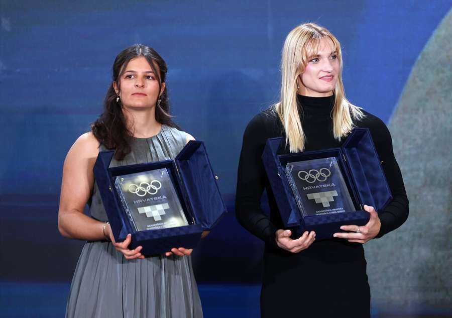 HOO PROGLASIO NAJBOLJE U 2025.: Evo tko su sportaši godine u Hrvatskoj Zrinka Ljutić i Lara Cvjetko / Foto: Hina