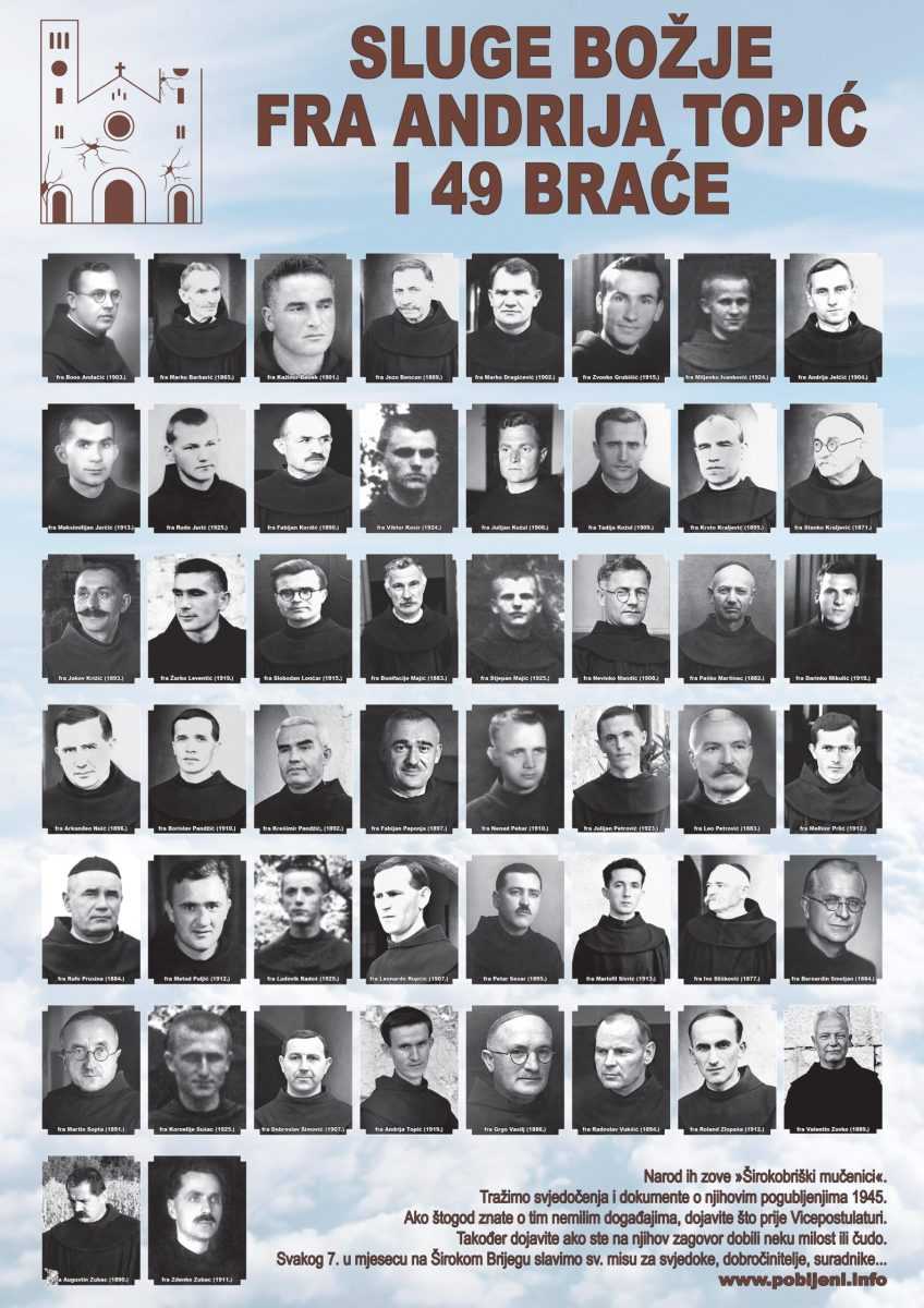 81. GODIŠNJICA PARTIZANSKOG ZLOČINA: U Širokom Brijegu i Melbourneu obilježena godišnjica ubojstvo 66 hercegovačkih franjevaca 81. GODIŠNJICA PARTIZANSKOG ZLOČINA: U Širokom Brijegu i Melbourneu obilježena godišnjica ubojstvo 66 hercegovačkih franjevaca