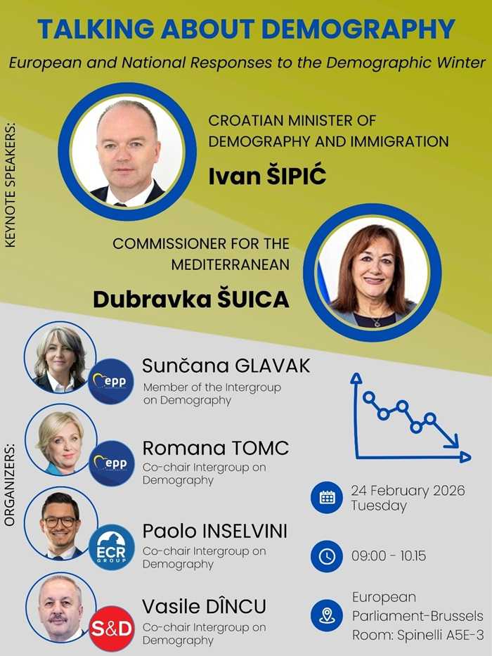 GLAVAK: Hrvatska predstavlja uspješan model demografskih politika u Bruxellesu GLAVAK: Hrvatska predstavlja uspješan model demografskih politika u Bruxellesu