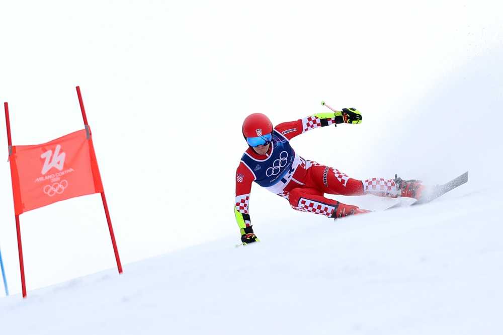 HRVATSKI SKIJAŠ 16. U VELESLALOMU: „Nabijam si glupi pritisak“ Filip Zubčić / Foto: Hina