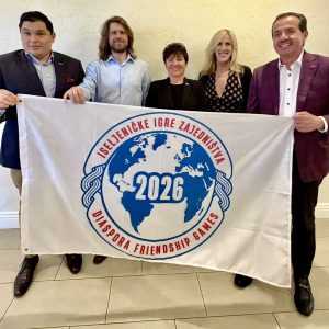 PREDSTAVLJENA SLUŽBENA ZASTAVA: 1. Iseljeničke igre zajedništva – Split & Brač 2026 dobile svoju zastavu