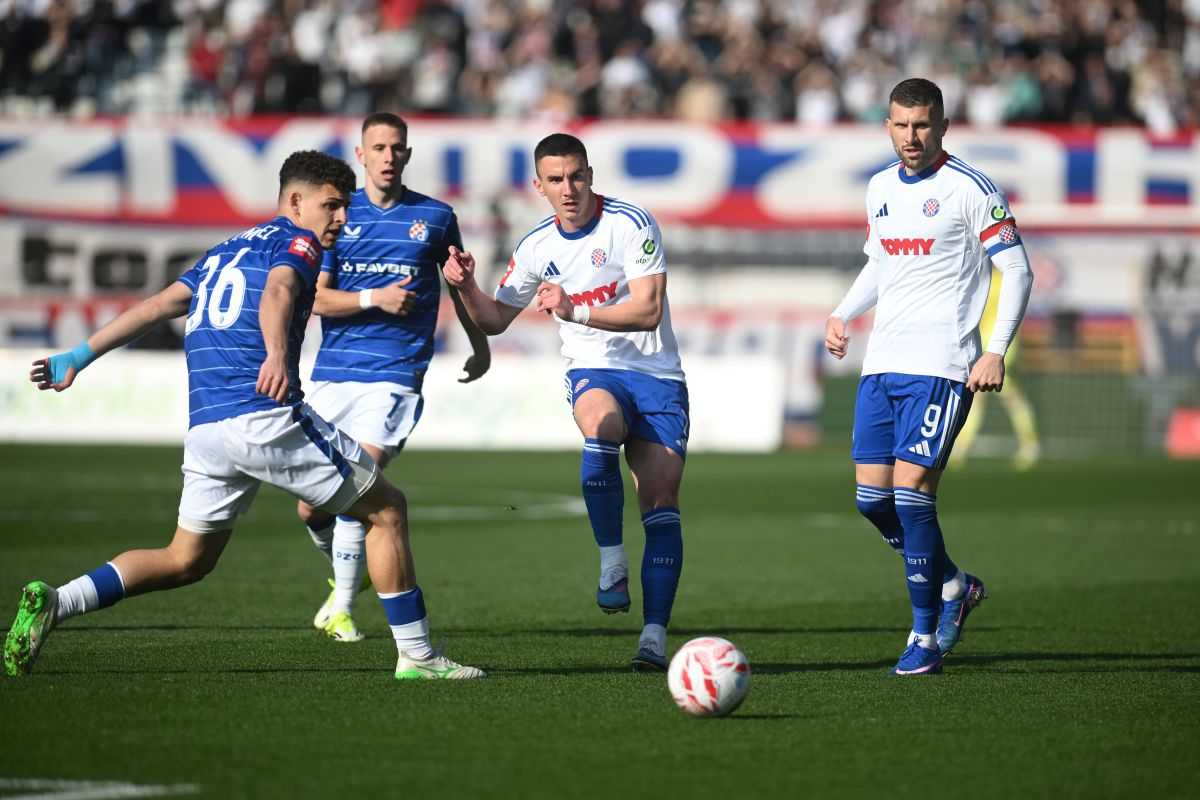 VELIKI DERBI: Pobjedom na Poljudu Dinamo pobjegao Hajduku na 10 bodova prednosti