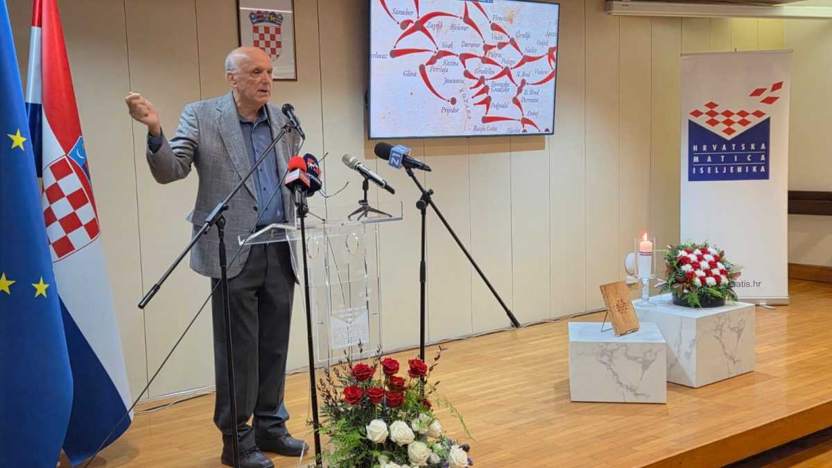 ZAGREB: Predstavljena knjiga „Bleiburška tragedija i britanska obmana – Svjedočanstva bivših britanskih časnika“ Autor dr. sc. Ante Čuvalo, sveučilišni profesor povijesti i povratnik iz Amerike