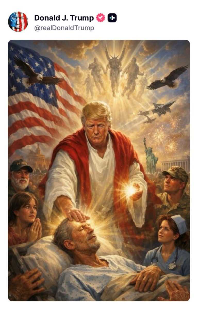 ISUS ILI LIJEČNIK? Njemačka povjesničarka umjetnosti raskrinkala Trumpovu AI objavu ISUS ILI LIJEČNIK? Njemačka povjesničarka umjetnosti raskrinkala Trumpovu AI objavu
