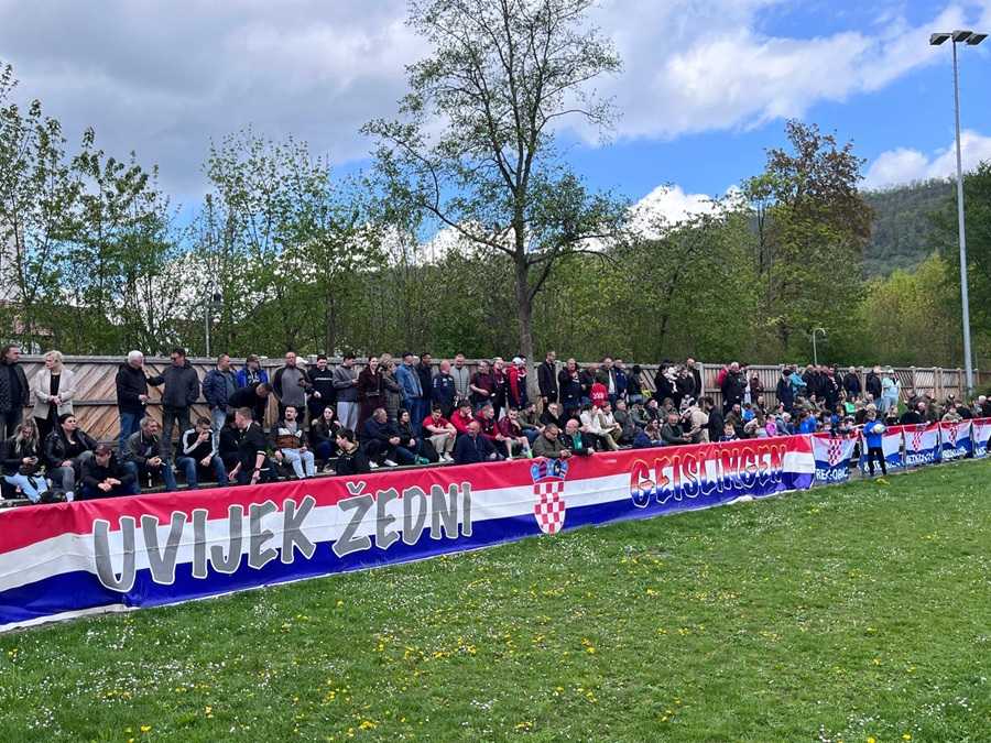 KARAKTER LIDERA: Croatia Geislingen preživjela dva crvena kartona i sačuvala vrh ljestvice NAVIJAČI Croatia Geislingen