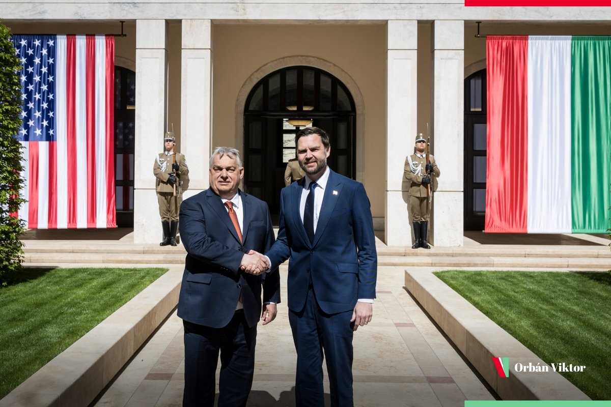 Viktor Orban i JD Vance / Foto: Anadolu