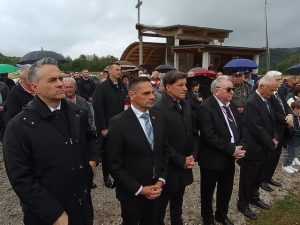 81. OBLJETNICA: Veleposlanik Glunčić položio vijence žrtvama Bleiburške tragedije i Križnog puta