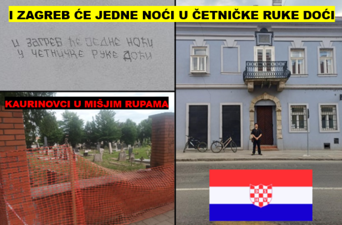 PORUKA NA RODNOJ KUĆI BANA JELAČIĆA: „I Zagreb će jedne noći u četničke ruke doći” PORUKA NA RODNOJ KUĆI BANA JELAČIĆA: „I Zagreb će jedne noći u četničke ruke doći”