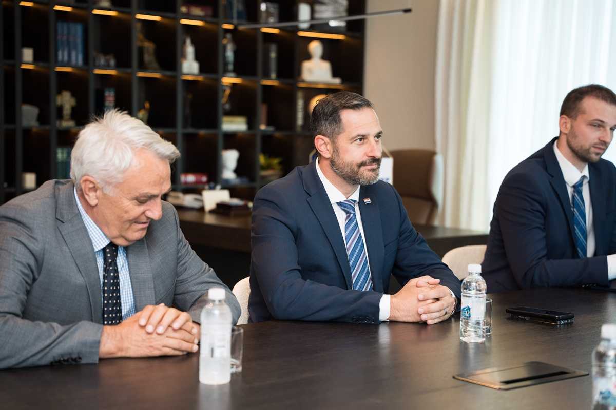 SASTANAK FILIPOVIĆ I GLAVINE: Suradnjom i potporom Vlade RH do izgradnje strateških projekata od interesa za Hrvate u BiH Tonči Glavina / Foto: HDZ BiH