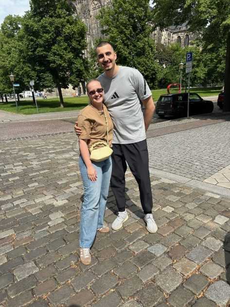 NEOČEKIVANI SUSRET U MAGDEBURGU: Matej Mandić pun optimizma pred Final Four u Kölnu NEOČEKIVANI SUSRET U MAGDEBURGU: Matej Mandić pun optimizma pred Final Four u Kölnu