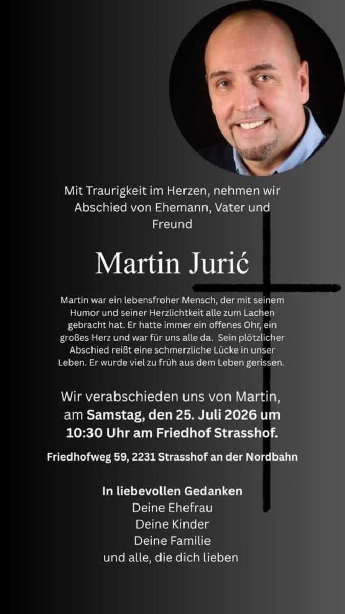 TUŽNA VIJEST IZ BEČA: Preminuo Martin Jurić, omiljeni hrvatski poduzetnik i promotor Hrvatske TUŽNA VIJEST IZ BEČA: Preminuo Martin Jurić, omiljeni hrvatski poduzetnik i promotor Hrvatske