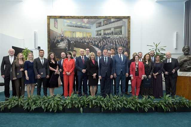 Uručenje nagrada / Foto: Hrvatski sabor