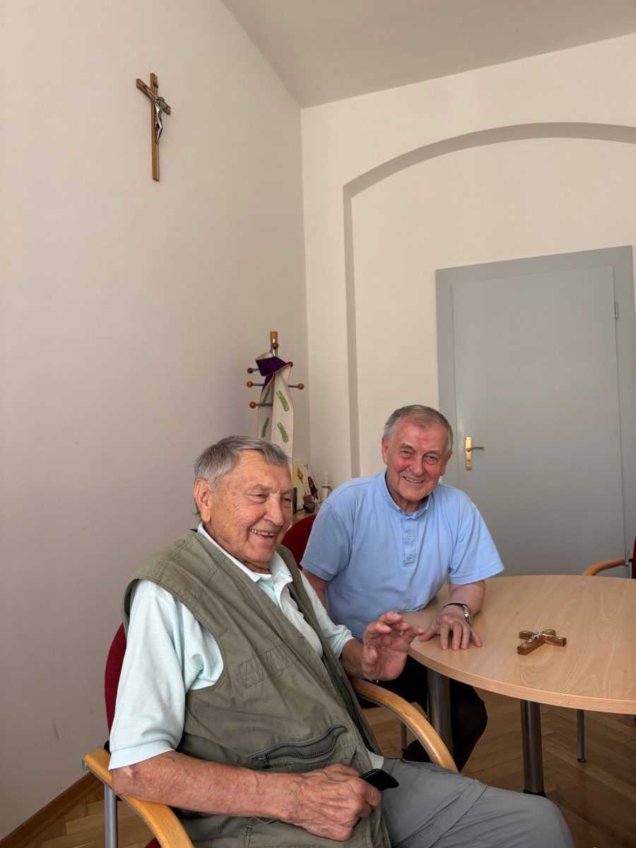 Fra Jozo i Drago Šiprak / Foto: Anamarija Andrijević