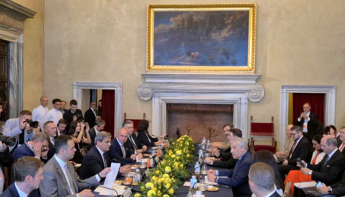 GRLIĆ RADMAN U RIMU: Proširenje na Zapadni Balkan strateško je ulaganje u sigurnost Europe Gordan Grlić Radman u Rimu / Foto: MVEP
