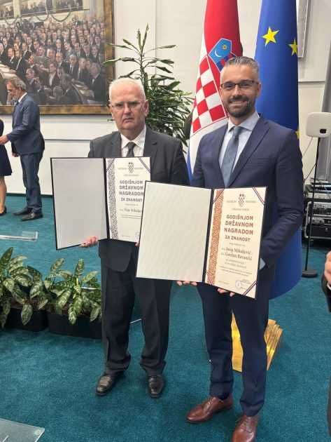 Dr. sc. Vine Mihaljević i dr. sc. Josip Mihaljević / Foto: Osobna arhiva