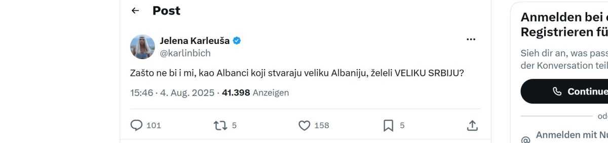 „NISAM REKLA NIŠTA PROTIV HRVATA“: Karleušin problem je što ljudi ne zaboravljaju tako lako! „NISAM REKLA NIŠTA PROTIV HRVATA“: Karleušin problem je što ljudi ne zaboravljaju tako lako!