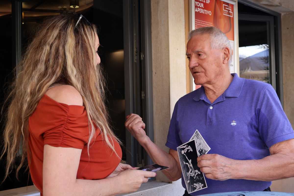 LEGENDARNI PINO GIERGIA BEZ DLAKE NA JEZIKU: Danas zadarsku i hrvatsku košarku vode neznalice! Giuseppe Pino Giergia u razgovoru s Marijanom Dokoza / Foto: Fenix (Arif Sitnica)