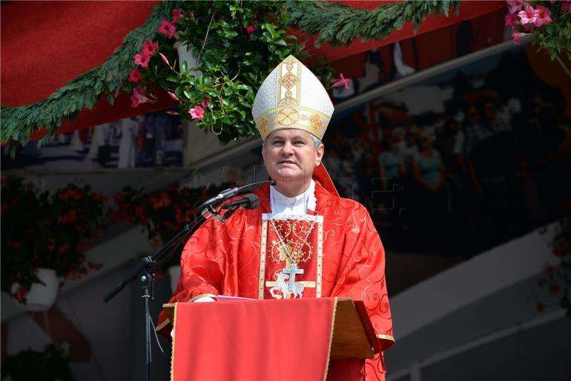 Biskup Vlado Košić / Foto Hina