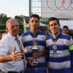 (NOVE FOTO) Posavina Frankfurt osvojila Croatia Cup, junak finala vratar Posavine Danijel Pavić