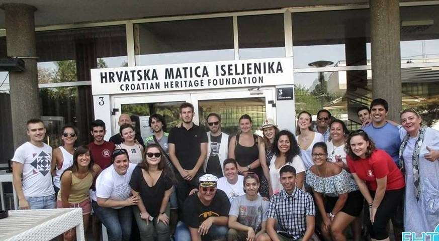 Hrvatski iseljenici ispred zgrade Hrvatske matice iseljenika (Ilustracija) / Foto: Fenix (SIM)