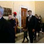 FOTO Plenković se sastao s papom Franjom FOTO Plenković se sastao s papom Franjom