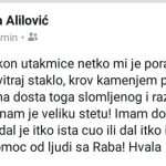 Iva Alilović na Facebooku dan nakon poraza: Ja proklinjem svaki njegov odlazak u tu prokletu reprezentaciju. Ovo mu je zadnje! Iva Alilović na Facebooku dan nakon poraza: Ja proklinjem svaki njegov odlazak u tu prokletu reprezentaciju. Ovo mu je zadnje!