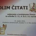 (FOTO) 5. Natjecanje učenika Hrvatske nastave Hessen "Volim čitati 2018." u Neu Isenburgu