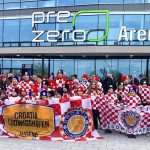 (FOTO i VIDEO) OVACIJE NAJPOPULARNIJEM: Oko 200 članova Croatije Ludwigshafen u hrvatskim dresovima u Hoffenheimu bodrilo Andreja Kramarića