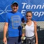 Mlada teniska nada i prvakinja Hessena Sarah Hamzić (12) iz Frankfurta osvojila turnir u rodnom gradu svoje majke