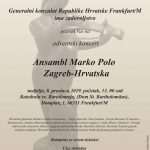 FRANKFURT: U nedjelju adventski koncert Ansambla Marko Polo u Katedrali sv. Bartolomeja FRANKFURT: U nedjelju adventski koncert Ansambla Marko Polo u Katedrali sv. Bartolomeja