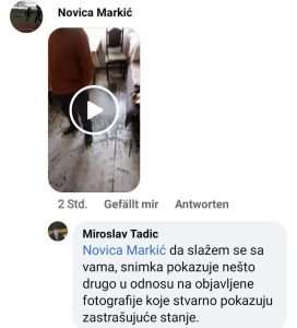 (VIDEO) Miroslav Tadić član SRP-a optužio Hrvate na Banovini da su zabranili pomoć susjedima Srbima
