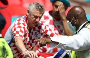(FOTO) HRVATSKI NAVIJAČI NA WEMBLEYJU: Izbornici objavaili sastave, Kramarić, Rebić i Perišić predvode hrvatski napad navijaci wembley