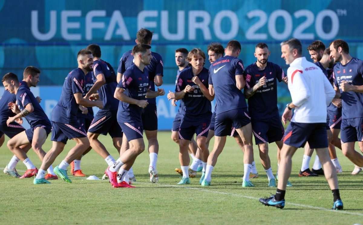 Vatreni Hrvatska trening