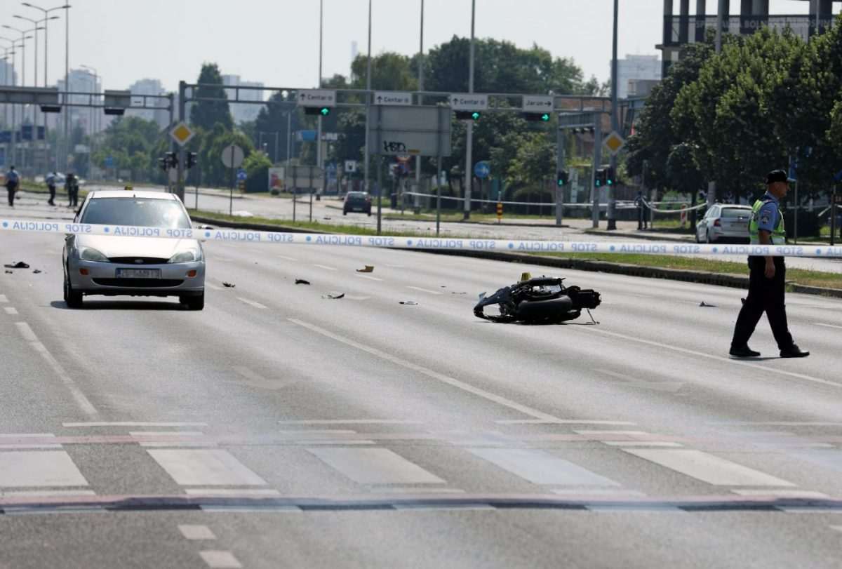 Prometna nesreca motocikl