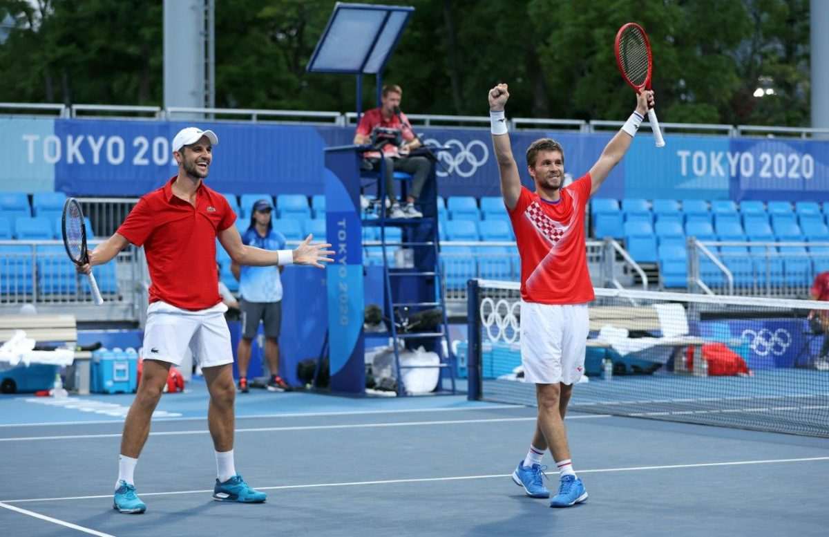 (FOTO) HRVATSKO FINALE U TOKIJU: Nikola Mektić i Mate Pavić u finalu protiv Ivana Dodiga i Marina Čilića (FOTO) HRVATSKO FINALE U TOKIJU: Nikola Mektić i Mate Pavić u finalu protiv Ivana Dodiga i Marina Čilića