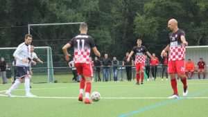 (FOTO I VIDEO): Hrvatski derbi u Frankfurtu pripao Croatiji, oslabljena Posavina pružila snažan otpor