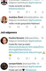 Ministar Grlić Radman u Grabovici odao počast za nedužno ubijene 33 hrvatske civilne žrtve