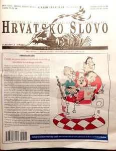 ZBOG UKIDANJA DRŽAVNE POTPORE: Nakon 27 godina gasi se hrvatski tjednik za kulturu Hrvatsko slovo