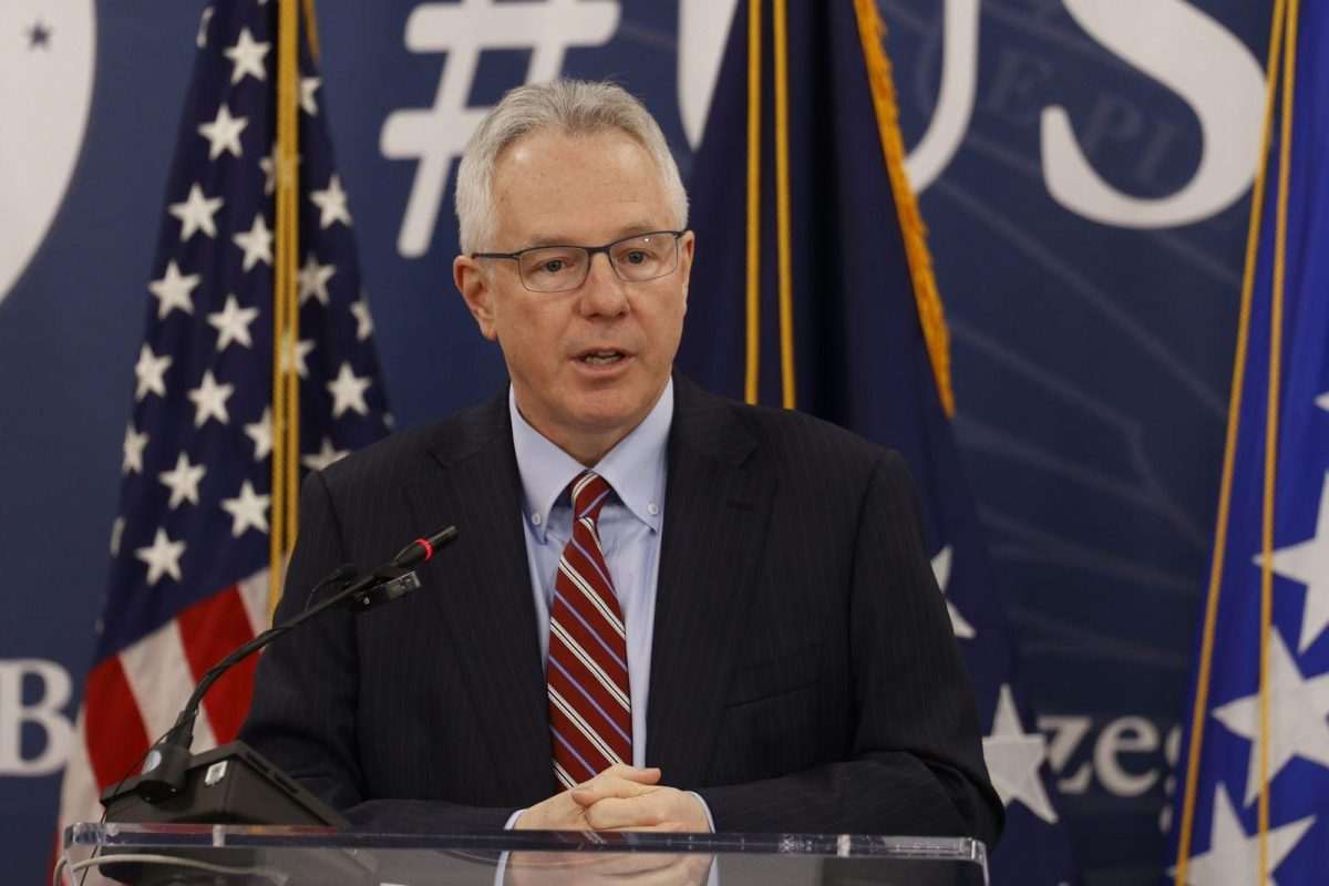 Američki veleposlanik u BiH Michael Murphy / Foto: Hina