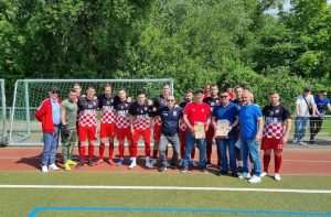 GOLIJADA U FRANKFURTU: Croatija slavila u hrvatskom derbiju protiv Posavine, gledatelji vidjeli 9 pogodaka GOLIJADA U FRANKFURTU: Croatija slavila u hrvatskom derbiju protiv Posavine, gledatelji vidjeli 9 pogodaka