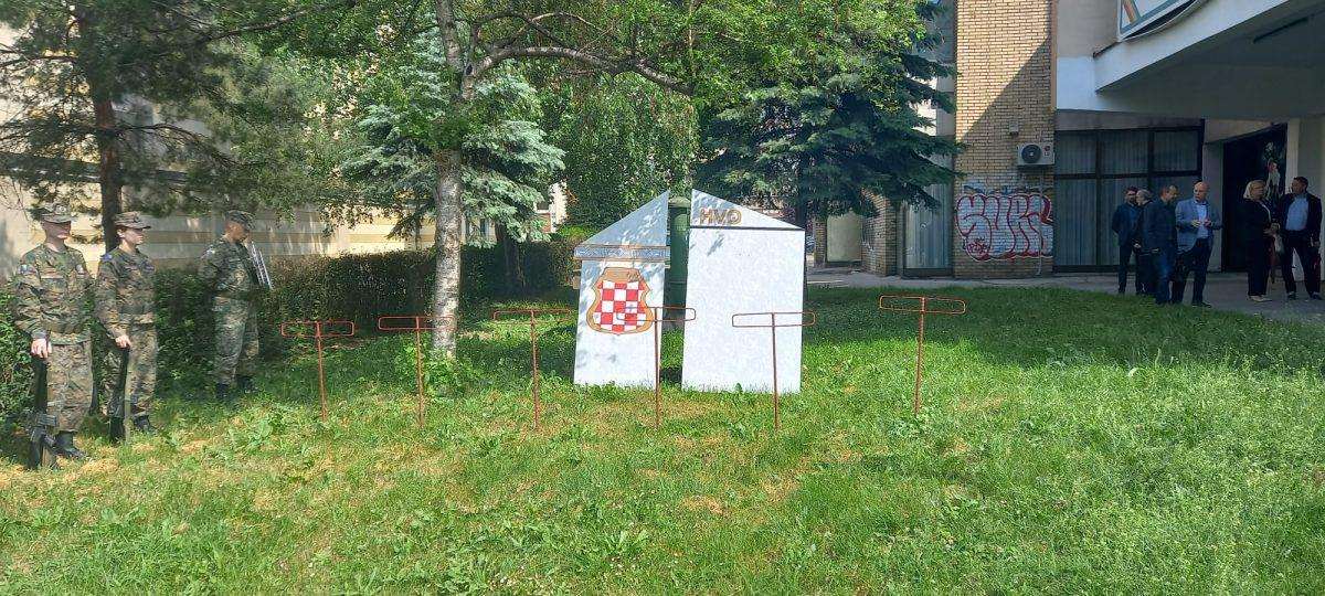 POGINULI PRIPADNICI BRIGADE HVO-a I DALJE BEZ SPOMEN OBILJEŽJA: Obilježena 30. obljetnica osnutka Brigade HVO-a „Kralj Tvrtko“ Sarajevo Brigada HVO-a „Kralj Tvrtko“ Sarajevo