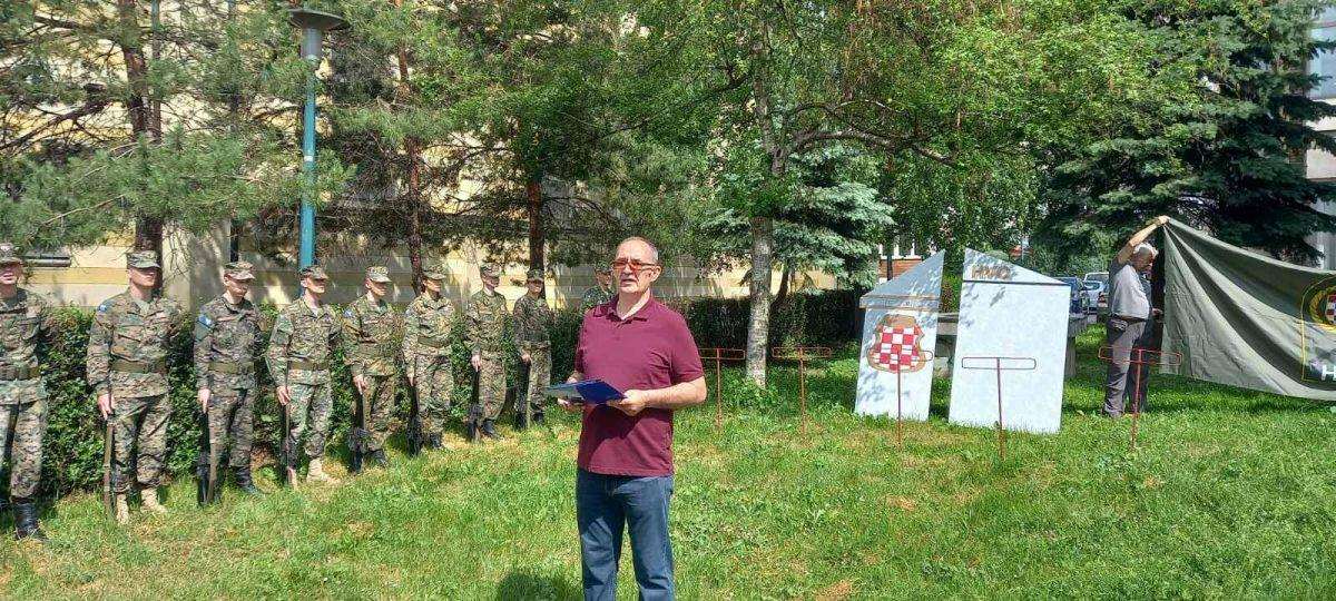 POGINULI PRIPADNICI BRIGADE HVO-a I DALJE BEZ SPOMEN OBILJEŽJA: Obilježena 30. obljetnica osnutka Brigade HVO-a „Kralj Tvrtko“ Sarajevo Brigada HVO-a „Kralj Tvrtko“ Sarajevo