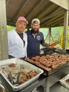 HRVATI U NEW JERSEYJU: Proslava blagdana Sv. Ante sa veseljem na tradicionalnom pikniku cevapi pecenje gril