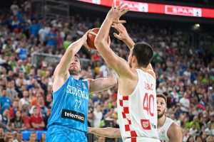 DEBAKL HRVATSKIH KOŠARKAŠA: Slovenija s Dončićem u potpunosti nadigrala Hrvatsku Slovenija-Hrvatska