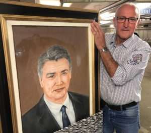 NA DAR DOBIO PORTRET KOJI JE PREŠAO MNOGO KILOMETARA: Milanović na Pantovčaku primio Čedu Paića, poznatog hrvatskog humanitarca iz Nizozemske i „Osobu godine“ u Večernjakovu izboru