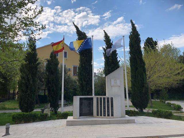 Mostar Hercegovina BiH zastava BiH